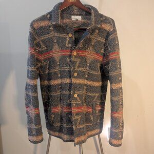 Overland Heavy Cotton Sweater Shirt Jacket